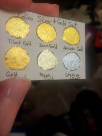Coliro Silver and Gold Set